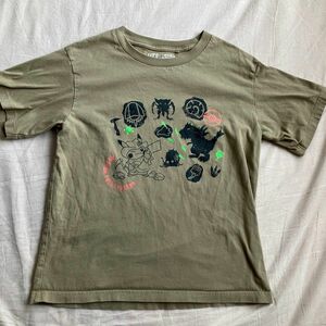 ユニクロ　ポケモン　ピカチュウ　化石博物館　Tシャツ 140