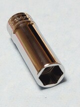 12mm 3/8 ディープ スナップオン SFSM12 (6角) 中古品 超美品 保管品 SNAPON SNAP-ON ディープソケット ソケット 送料無料_画像8