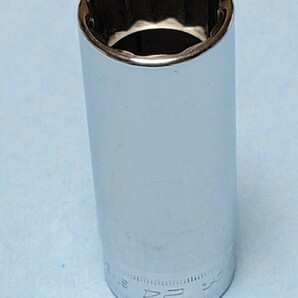 24mm 1/2 ディープ スナップオン SM24 (12角) 中古品 保管品 SNAPON SNAP-ON ディープソケット ソケット Snap-on の画像3