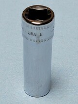 11mm 3/8 ディープ スナップオン SFM11 (12角) 中古品 保管品 SNAPON SNAP-ON ディープソケット ソケット 送料無料 Snap-on _画像2