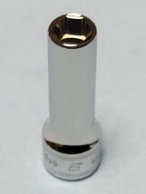 未使用 9mm 3/8 ディープ スナップオン SFSM9 (6角) 新品 未使用品 保管品 SNAPON SNAP-ON ディープソケット ソケット 送料無料_画像3