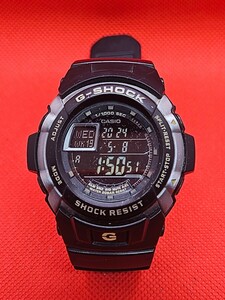 稼働品 カシオ 腕時計 G-SHOCK G-7710 黒/金 CASIO G-SHOCK 電池交換済み！C0602 ※説明欄を必ずお読み下さい。