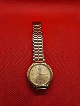 SEIKO メンズ腕時計 SX クォーツ アナログ セイコー ゴールドカラー B0689_画像2