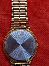 SEIKO メンズ腕時計 SX クォーツ アナログ セイコー ゴールドカラー B0689_画像6