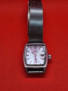 不動品 アンティーク時計 シチズンレディース腕時計COSMOSTARコスモスター19石PARAWATER B0695