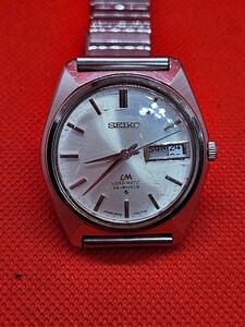 稼働品 セイコー SEIKO ロードマチック LM 23石 自動巻き 3針 デイデイト 5606-7000 男性用 メンズ腕時計 B0677