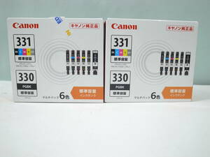 ◆未開封 純正Canon インクタンク BCI-331（BK/C/M/Y/GY）+BCI-330 マルチパック BCI-331-330-6MP