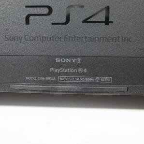 ◆1円～ ジャンク SONY PS4 CHU-1000A 500GB 本体 コントローラー ※通電のみ確認の画像5