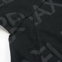 1PIU1UGUALE3 RELAX ウノピゥウノウグァーレトレ リラックス 半袖Tシャツ UST-23008 ロゴプリント 黒 SN90 50 ウノピュー_画像10
