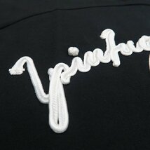 1PIU1UGUALE3 RELAX ウノピゥウノウグァーレトレ リラックス XXL 半袖Tシャツ UST-23010 ロゴ 黒 SN90 コード刺繍 ウノピュー_画像4