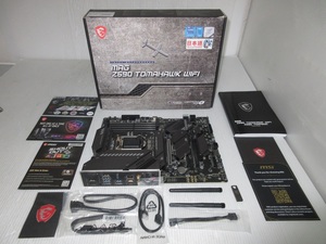 msi MAG Z590 MAHAWK WIFI ZZ590 LGA1200 ATX motherboard secondhand goods 