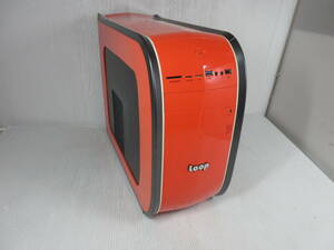 umpc pr-747p1h1lpor オレンジ Micro-ATX PC ケース 中古品