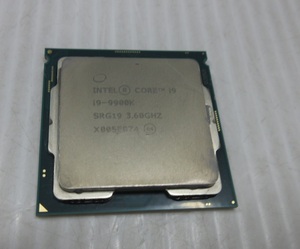  Intel Core i9-9900K processor 16M cache, maximum 5 GHz LGA1151 SRG19 secondhand goods 