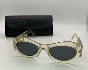 1 jpy start GIANNI VERSACE Italy made sunglasses sunglasses MOD.422/B COL.924 Gianni Versace mete.-sa clear frame 