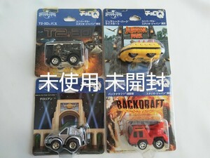 チョロQ タカラ BACK TO THE FUTURE デロリアン T2-3D ターミネーター バックドラフト ライドボート UFJ ユニバーサルスタジオジャパン限定