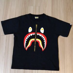 A BATHING APE (ア ベイシング エイプ) 半袖 Tシャツ ブラック /20SS COLORS SHARK TEE