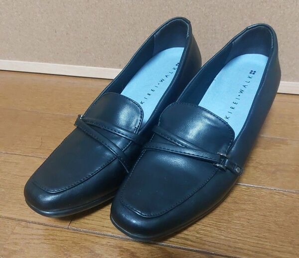 KIREI WALK　レディースパンプス　 黒　22.5㎝