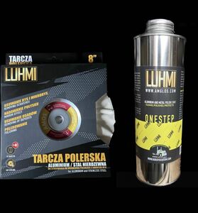  стандартный товар LUHMI Aggressive Hand Polish aluminium полировальный грузовик aru core Tarcza AMOS 205mm #2 сильнейший aluminium полировальный aru core абразив 