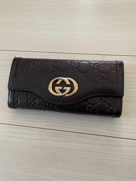 GUCCI レザー 長財布