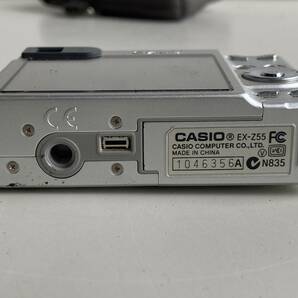 Ct169◆CASIO カシオ◆コンパクトデジタルカメラ EX-Z55 EXILIM/エクシリム バッテリー付 カメラ 光学機器 未検品の画像7