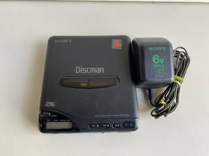Ht503*SONY Sony *CD player D-66 Discman/ disk man audio equipment portable player adaptor Junk 