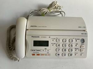 ⑪u170*Panasonic Panasonic * personal faksFAX telephone machine KX-PW308DL white / white .....DIGITAL fixation telephone electrification OK