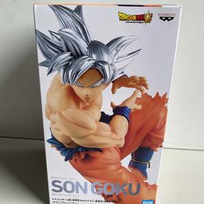 Qt141◆DRAGONBALL超 ドラゴンボールスーパー◆フィギュア SON GOKU 孫悟空 地球育ちのサイヤ人 身勝手の極意 全1種 BANDAI 新品 未開封の画像2