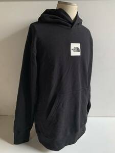 Qu927◆THE NORTH FACE ザ・ノース・フェイス◆パーカー トップス NT12401Z ブラック/黒 メンズ XLサイズ アウトドアウェア ロゴ 刺繍