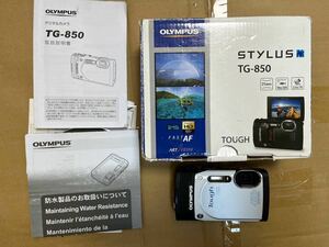 OLYMPUS TG-850コンパクトデジタルカメラ オリンパス DIGITAL デジカメ STYLUS Tough 元箱 タフ Y1011