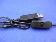 USBスイッチ付き配線　 ETC 軽登録（車バイク仕様時ゲート軽二表示）モバイルバッテリーでも駆動　三菱電機_画像2
