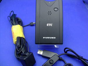 USBスイッチ付き配線　 ETC 軽登録（車バイク仕様時ゲート軽二表示）モバイルバッテリー使用時スイッチ付きで便利、フルノ