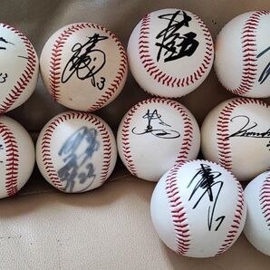 歴代プロ野球選手 松井稼頭央 佐々木誠 他サインボールセット