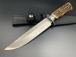 SA45*Columbia Saber* Colombia knife high quality sheath knife fake s tag steering wheel outdoor hunting knife camp 