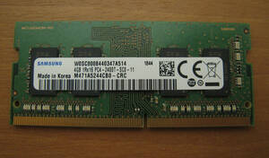 Samsung DDR4 2400 SO-DIMM 4GB 1 sheets 