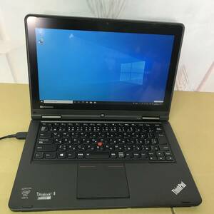 LENOVO タブレットパソコン YOGA Core i5-4300U 8GB SSD32GB+HDD1000GB windows10Pro 64bit WEBカメラ　WIFI　[3809-3]