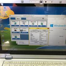 タッチパネル搭載　Panasonic CF-AX3 Core i7-4500U 4GB SSD128GB 無線WiFi WEBカメラ windows8Pro *現状品ジャング品_画像5