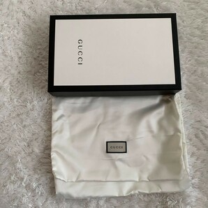 1円～ 美品 箱 保存袋付き GUCCI グッチ 長財布 アヴェル AVEL シマ GG ラウンドジップ ビジネス 革 レザー メンズ レディース ウォレットの画像8