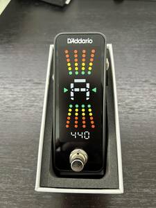 D'Addario PW-CT-23 pedal tuner 