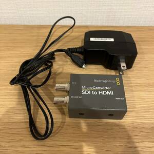 Blackmagic Design コンバーター Micro Converter SDI to HDMI wPSU パワーサプライ付属