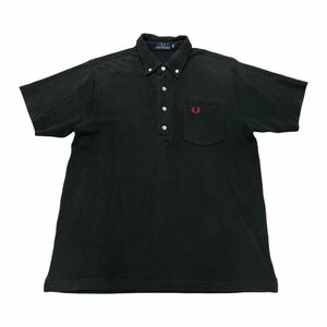 FRED PERRY Fred Perry рубашка-поло с коротким рукавом кнопка down L