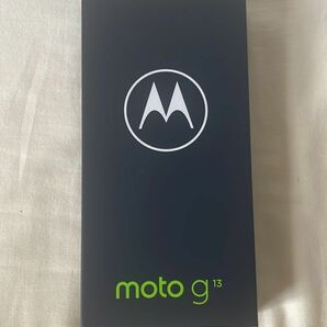 moto g13 6.5インチ メモリー4GB ストレージ128GB マットチャコール