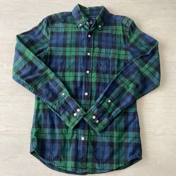 ギャップ GAP メンズ チェック柄シャツ ネルシャツ size XXS