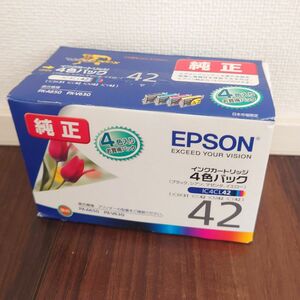【新品格安】EPSON純正インク　IC4CL42 全色