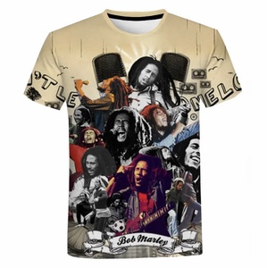 送料無料 音楽 music レゲエ ボブ・マーリー BOB MARLEY ジャマイカ カジュアルTシャツ ９