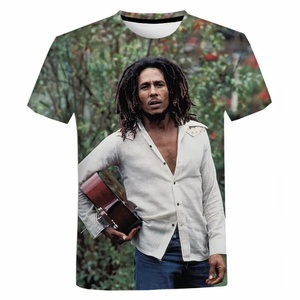 送料無料 音楽 music レゲエ ボブ・マーリー BOB MARLEY ジャマイカ カジュアルTシャツ 1４