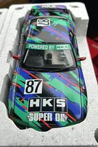 1/18 京商　ニッサン　スカイライン　gt-r r32 HKS 1993 #87 08333A 難あり_画像2