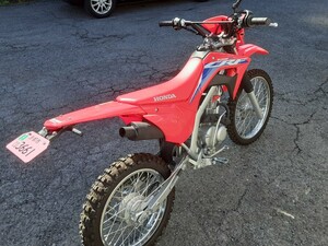 CRF125F　ナンバー取得車　 未完成　公道仕様　