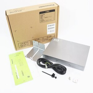 《W00384》panasonic (パナソニック) WJ-PU108 8ch PoEカメラ電源ユニット ネットワークカメラ 8ポート IEEE802.3 /未使用品 ◇