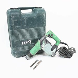 《L10021》 HiKOKI (ハイコーキ・日立工機) 電動ケレンハンマー H25PV 付属品あり / 中古品 動作OK！ ◇