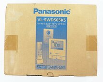 《F00348》 Panasonic (パナソニック) VL-SWD505KS ワイヤレスモニター付テレビドアホン 未使用品 ◇_画像10